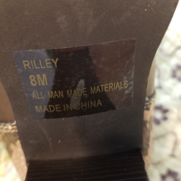 Rampage Riley Western Mules, sz 8 - Picture 5 of 8